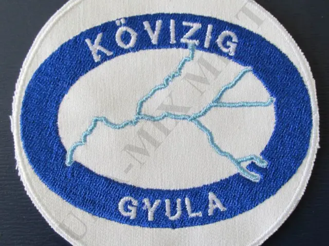 Kőrös-vidéki Vízügyi Igazgatóság karjelvény tépőzáras